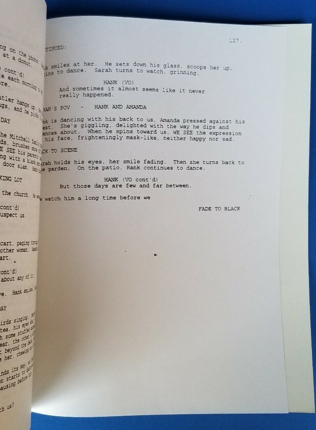 A SIMPLE PLAN original script SAM RAIMI BILLY BOB THORNTON 1998 PAXTON crime