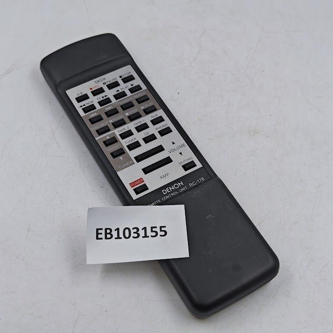 Denon RC-176 Remote Control - Working, No Accessories
