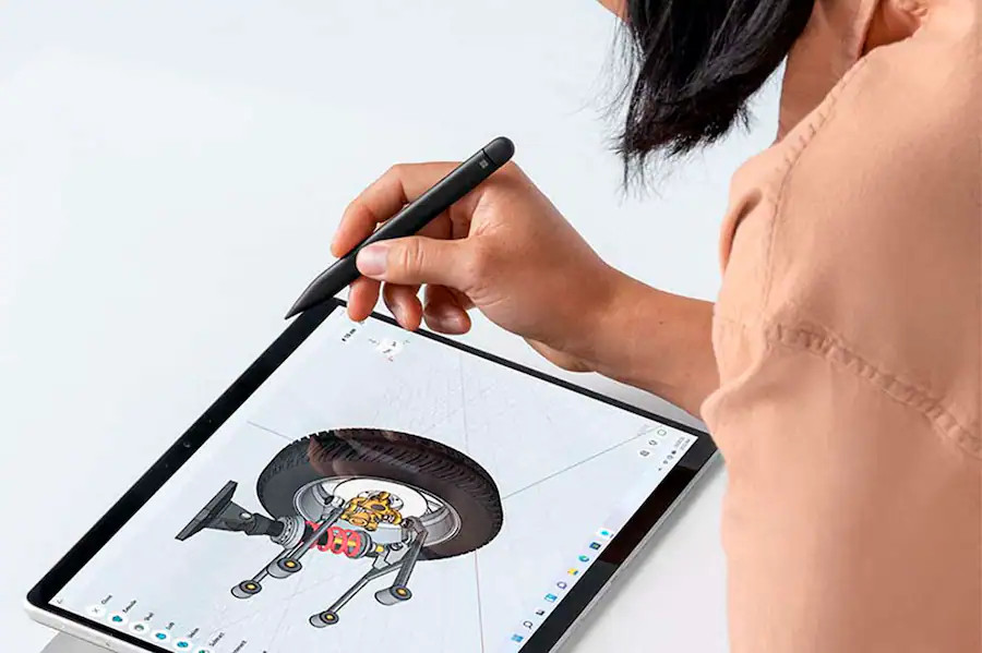 Microsoft - Surface Slim Pen (2nd Edition) - Matte Black