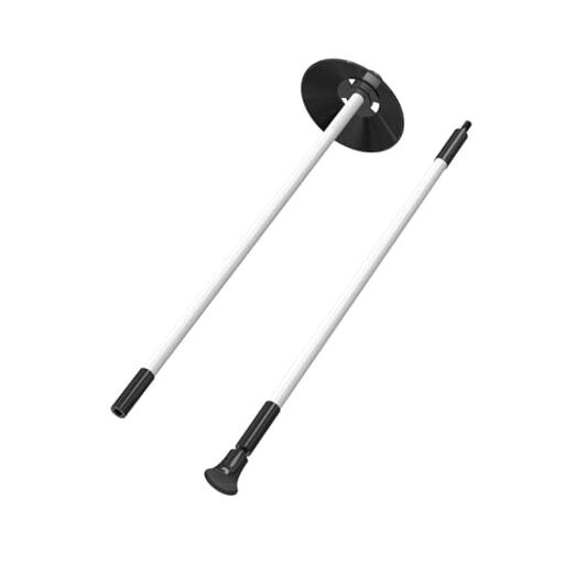 Golf Flagstick - Portable Design, Practice Putting 3ft White Flagpole-1 Pack