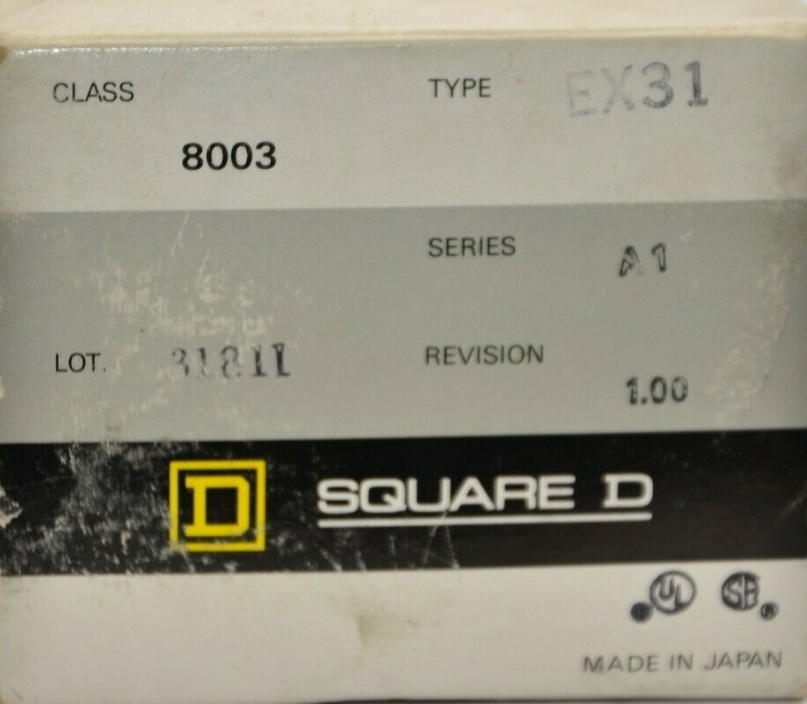 8003-EX31-A1 Square D 24VDC Expansion Unit Micro-1 --SA