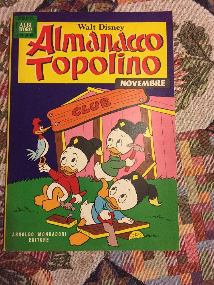 1978 Mickey Mouse Almanac No. 263 Excellent