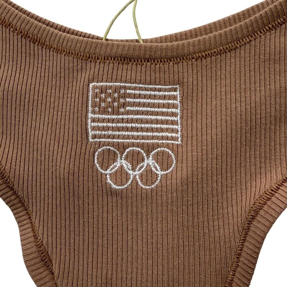 SKIMS Soft Lounge Rib Tank + Thong Team USA Sienna Small