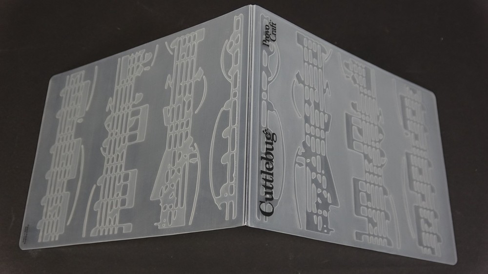 2007 Cuttlebug Embossing Folder Allegro 37-16641