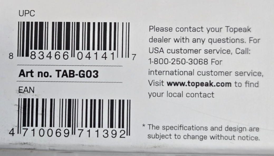 Topeak AirBooster G+ CO2 Inflator with Integrated Tire Pressure Gauge