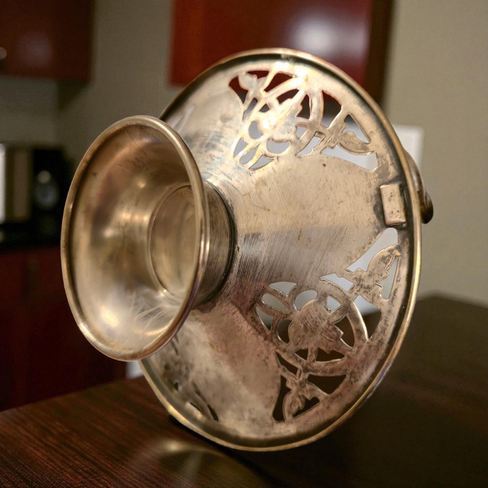 Farberware Silver-Plated Decorative Bowl with Handle READ (DB2)