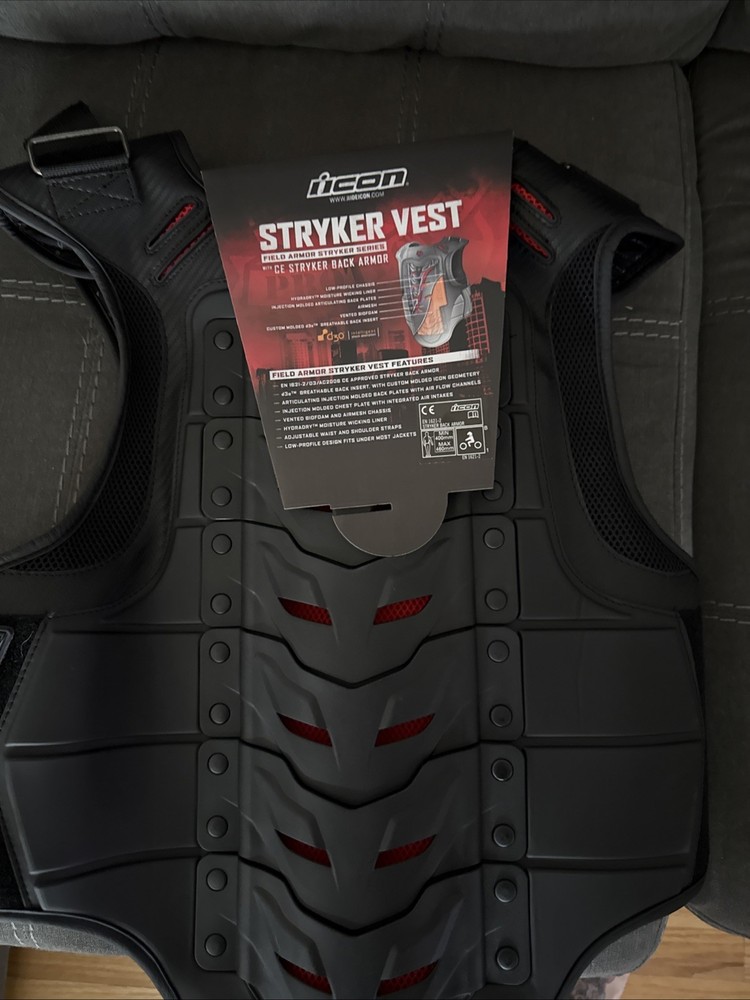 Icon Stryker Back Armor L/XL
