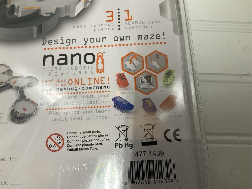 HEXBUG Nano Starter Set New in Package