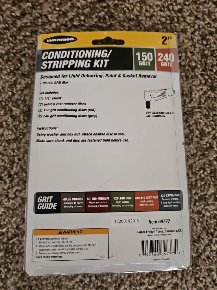 Warrior Surface Conditioning Tool Kit