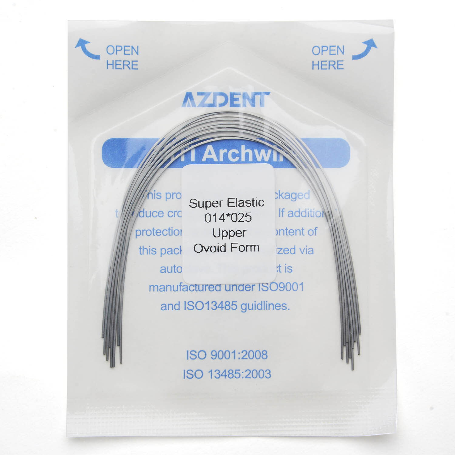 AZDENT Dental Orthodontic Super Elastic Niti Arch Wires Rectangular Ovoid FDA
