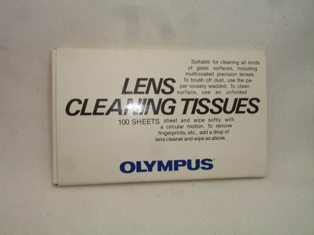 OLYMPUS Cleaning Tissues , Vintage