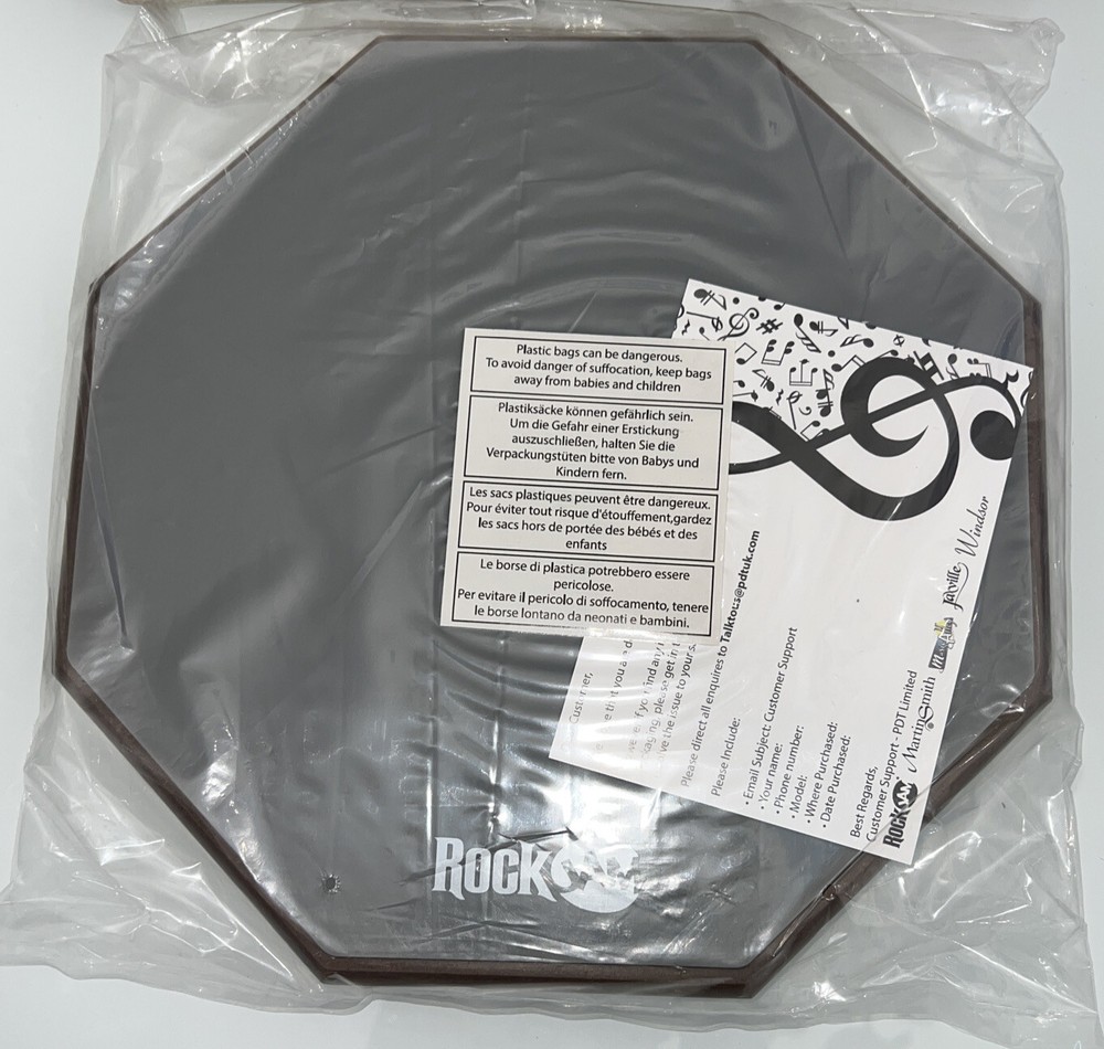 New: Rock Jam Drum Practice Drum Pad