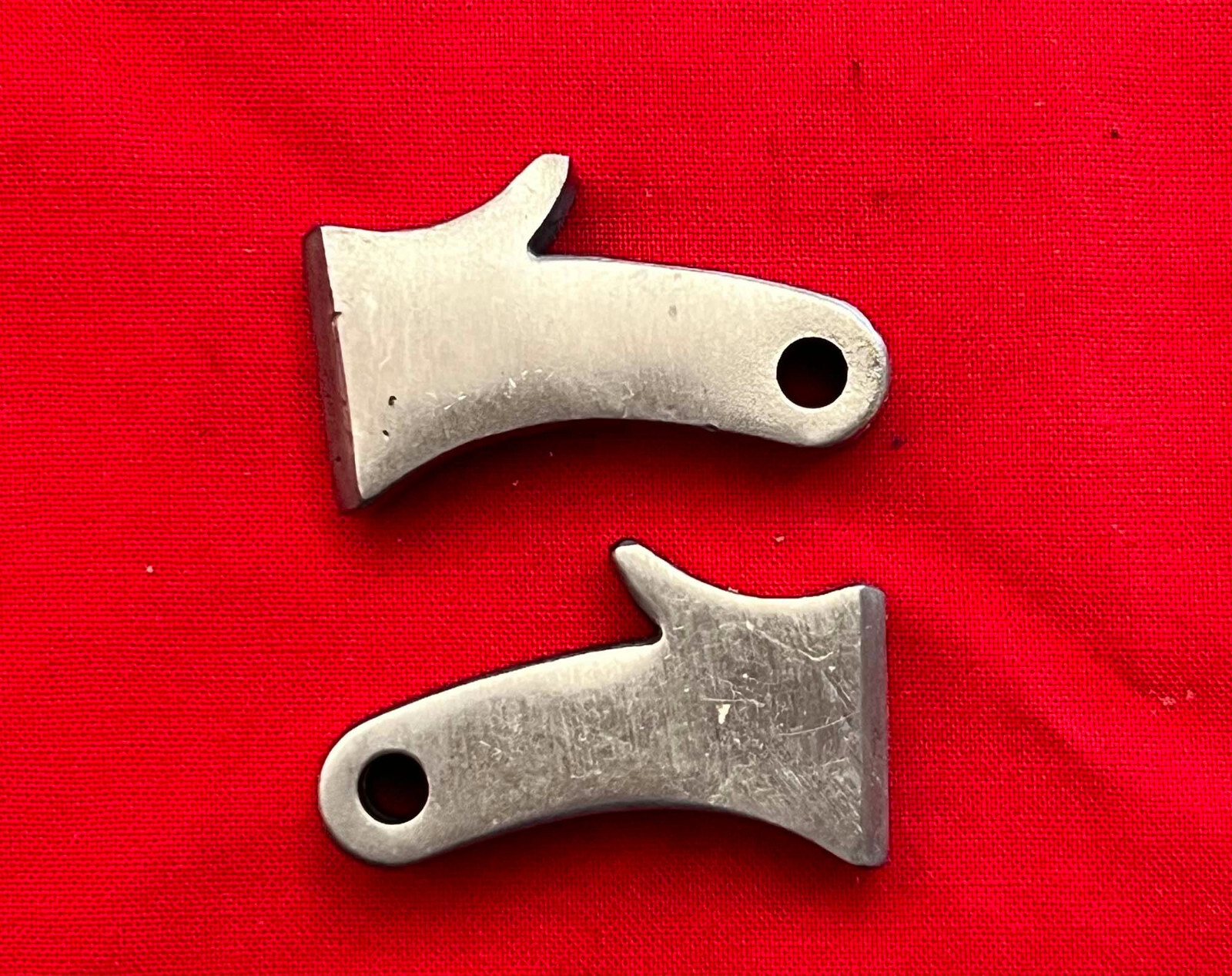 ROPER STYLE SPUR SHANKS, 1 PR 1 5/8"  Cowboy Vaquero