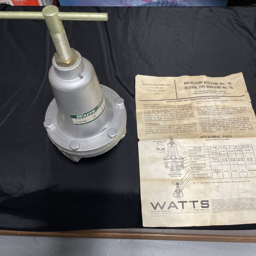 Relieving type regulators