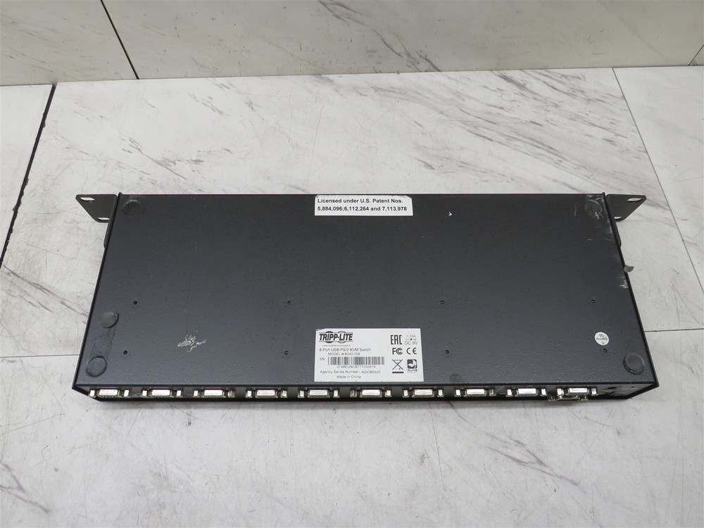 Tripp Lite NetController 8-Port Rack-Mountable KVM Switch USB-PS/2 B042-008