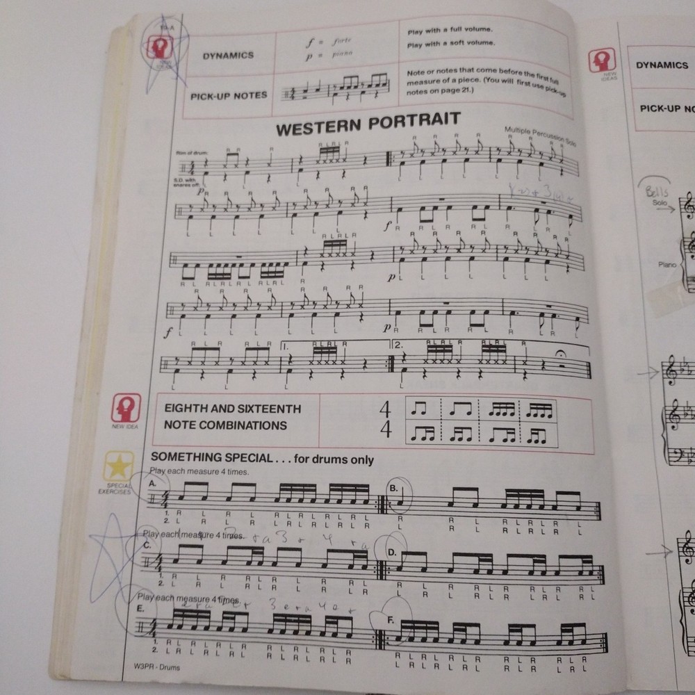 Best in Class Book 1 : Percussion-Drums & Mallets Bruce Pearson 1982