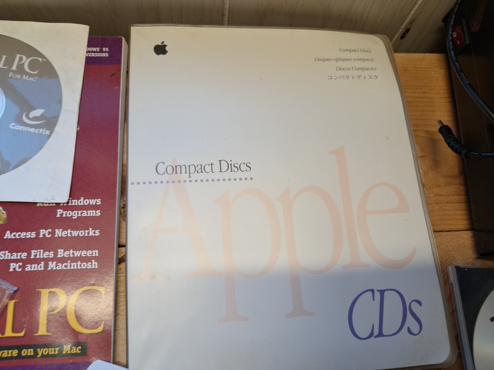 40 assorted vintage Mac CD Roms. Mostly from the Power Mac Era.