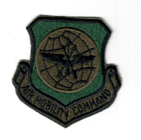 USAF US Air Force Air Mobility Command Patch