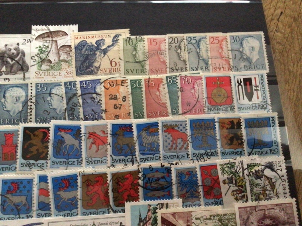 Sweden mounted mint or used stamps A12380
