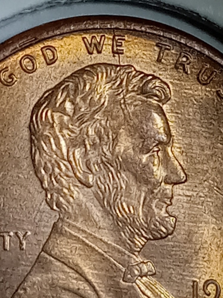 1995 Lincoln Cent With Spiked Head!  Nice Looking Coin