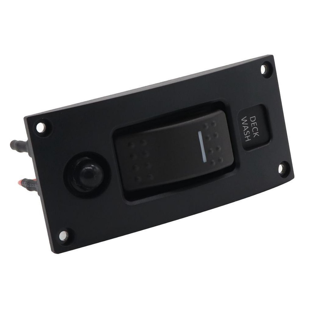 Deck Wash Rocker Switch Panel LED Washdown controller