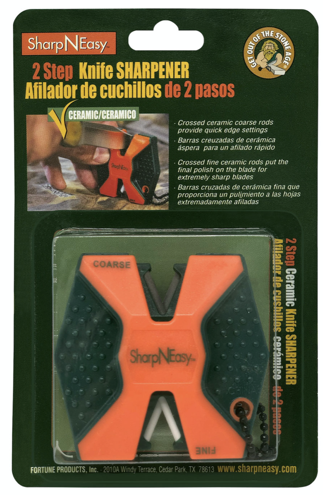 Accusharp SharpNEasy Orange Two Step Knife Sharpener