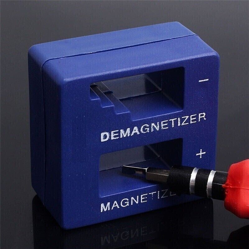 Magnetizer / Demagnetizer for Screwdriver Tips, Bits and Small Hand Tools