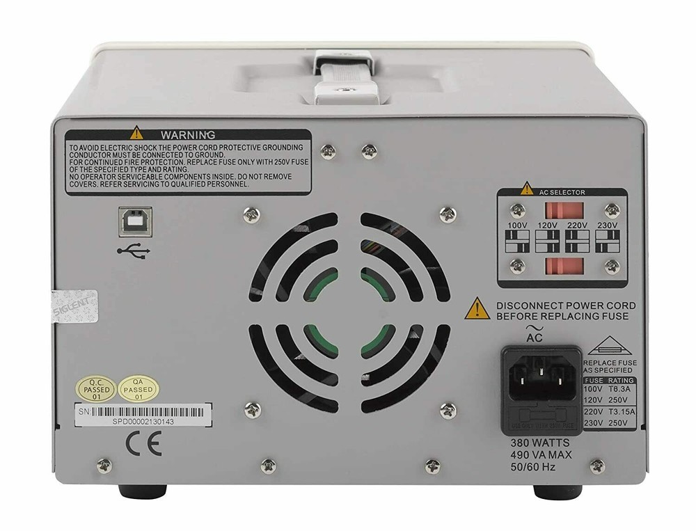 SIGLENT Programmable Linear DC Power Supply SPD3303C USA