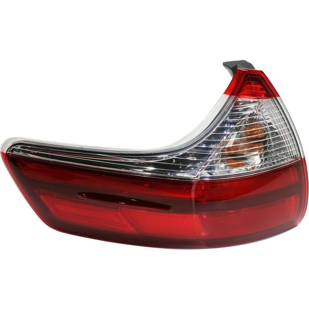 2pcs Tail Light Assembly Left Right Red Clear TO2805123