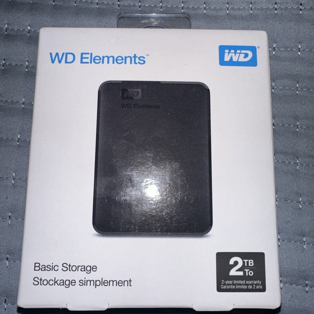 WD Element 2TB External Hard Drive