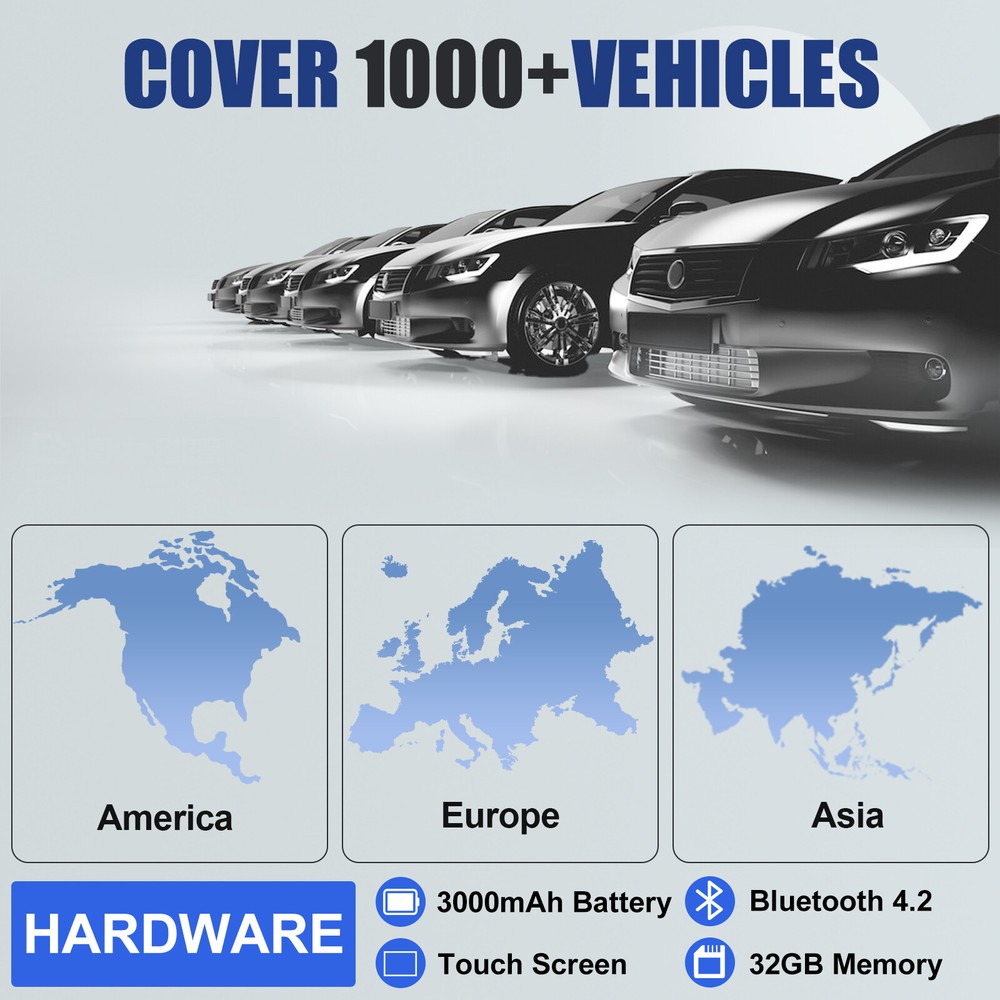 XTOOL A30 PRO Car Full Diagnostic Scanner Bi-directional IMMO Reset Coding Tool