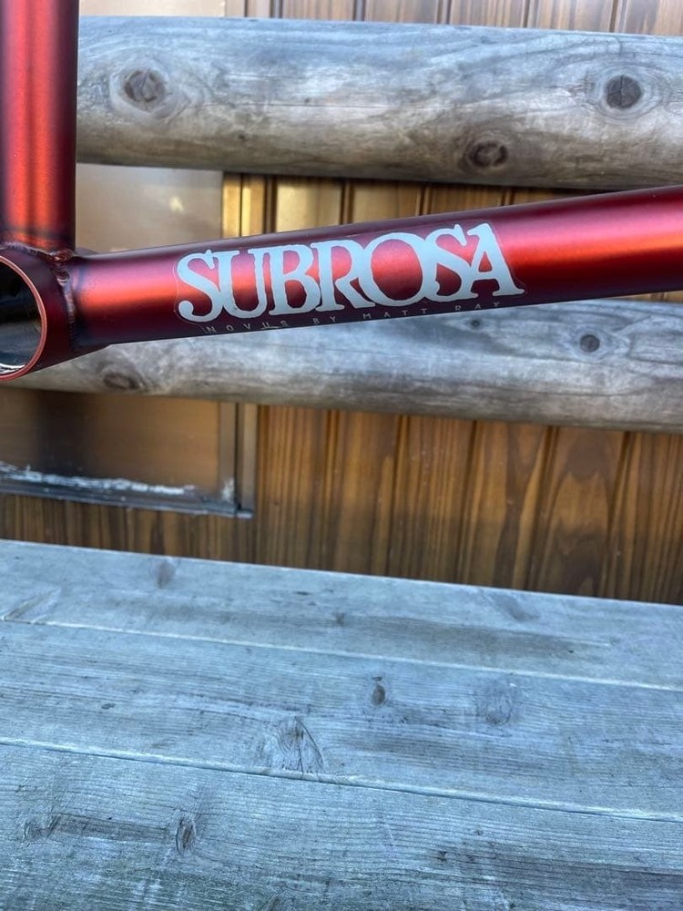 Subrosa Novus BMX Bike Frame USED