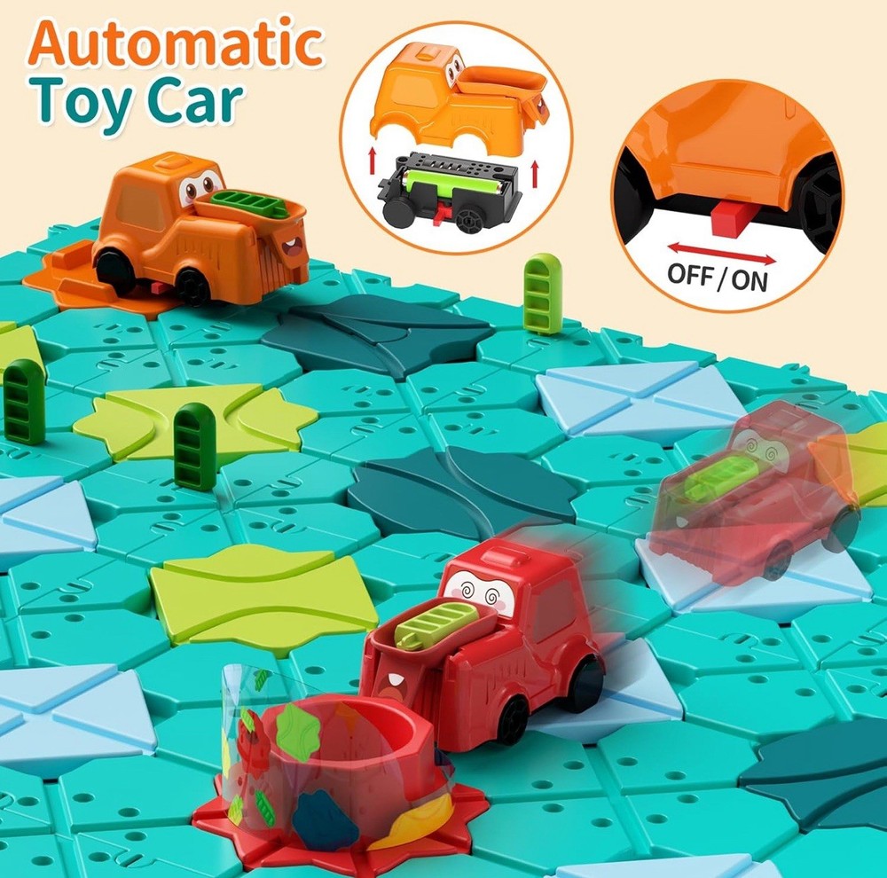 STEM Building Blocks with 200+ Challenges | Sensory Learning Kit for Preschoo...