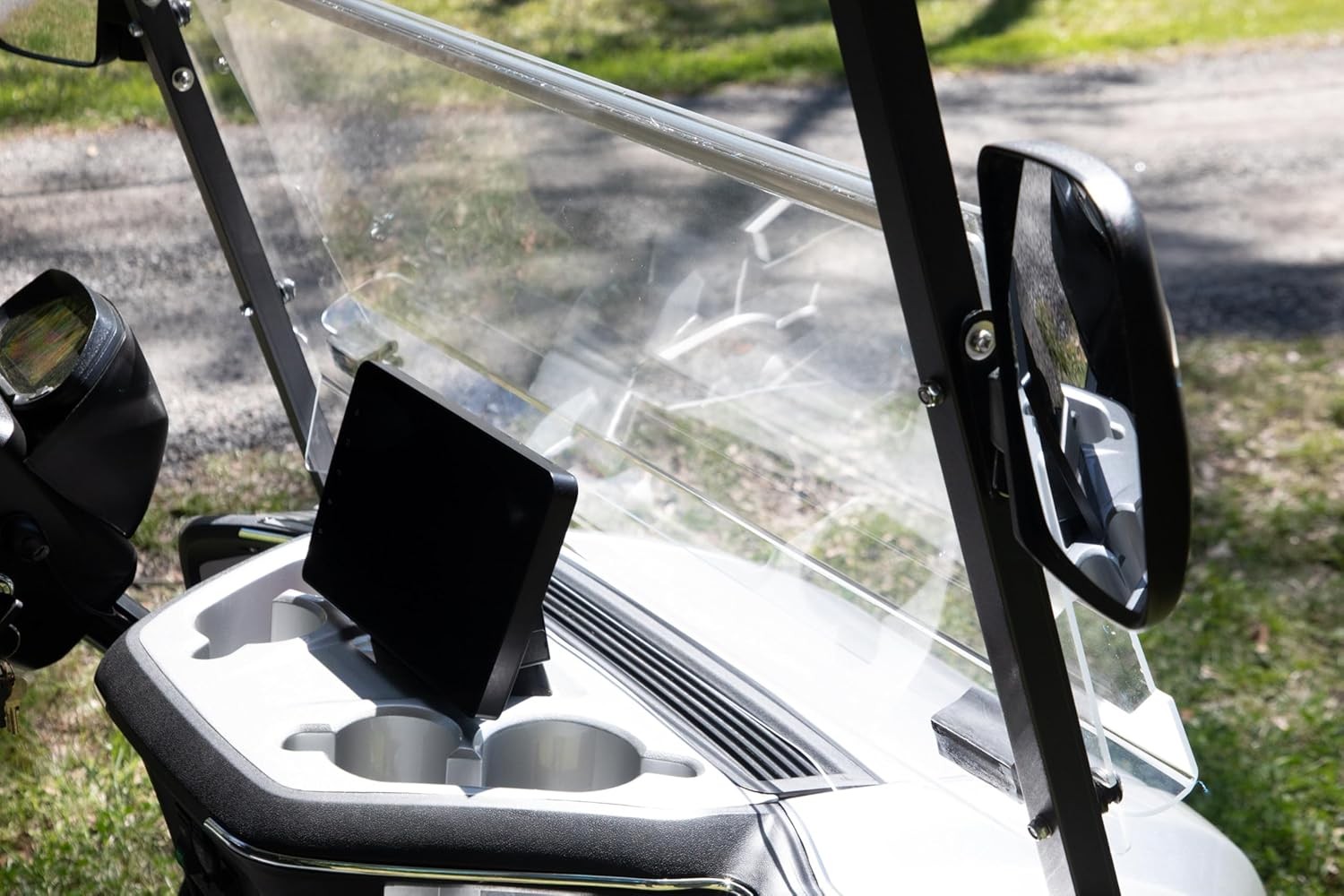 RedDot 1/4" Folding Golf Cart Windshield for STAR EV Sirius - Tinted