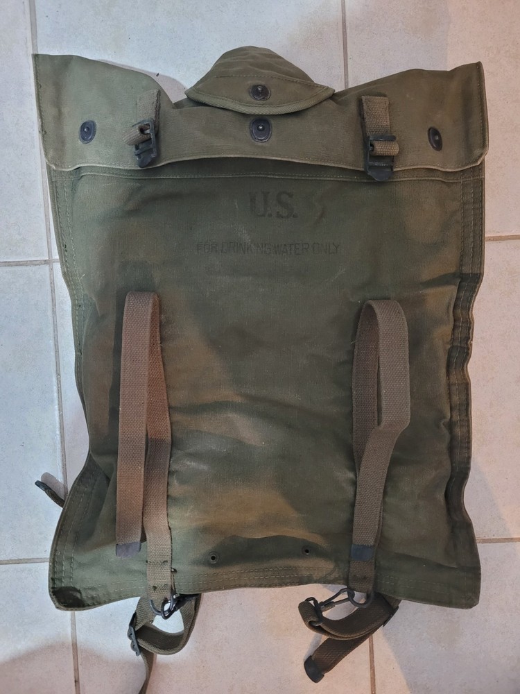 US Bag Canvas Water-Carrying 5-Gallons complete 1945