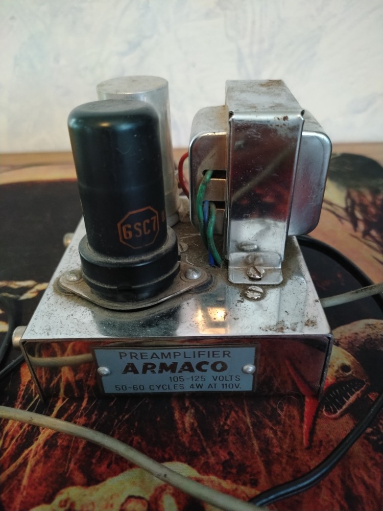 Armaco Preamplifier 105-125 Volts (Untested)