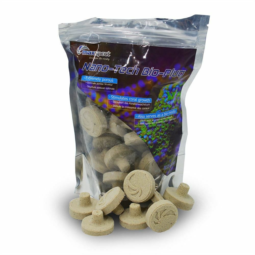 Nano-Tech Bio-Plug Frag Plugs (25 pk) - Maxspect