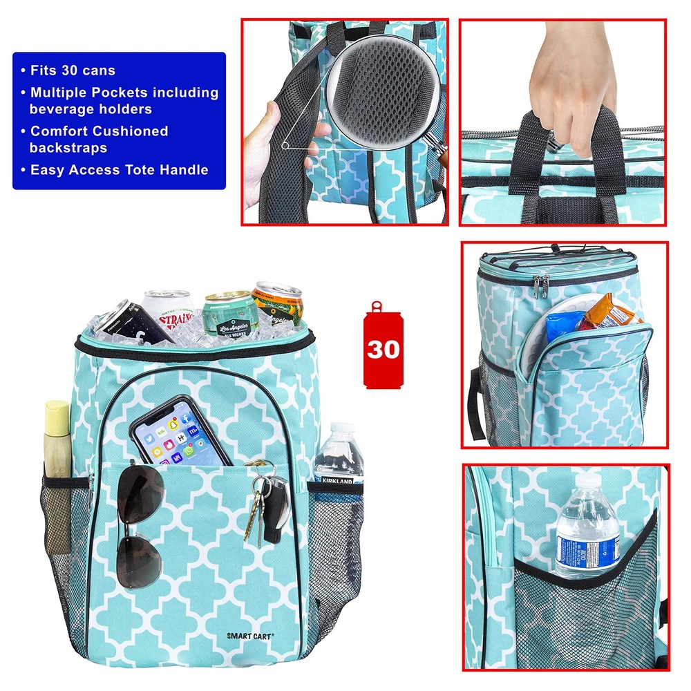 Ultra Compact Cooler Cart Backpack