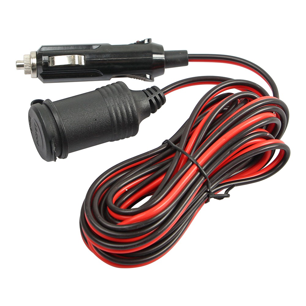 12V Car Cigarette Lighter Socket Extension Cord Cable Heavey Duty Adapter 13FT