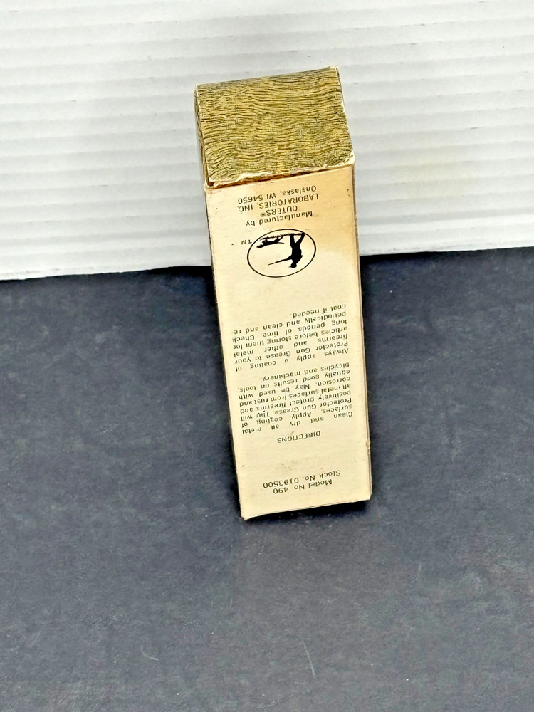 VTG. NOS Unopened Outers Protector Gun Grease READ (2F)