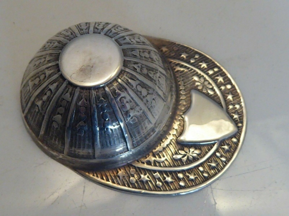 SILVER JOCKEY CAP CADDY SPOON