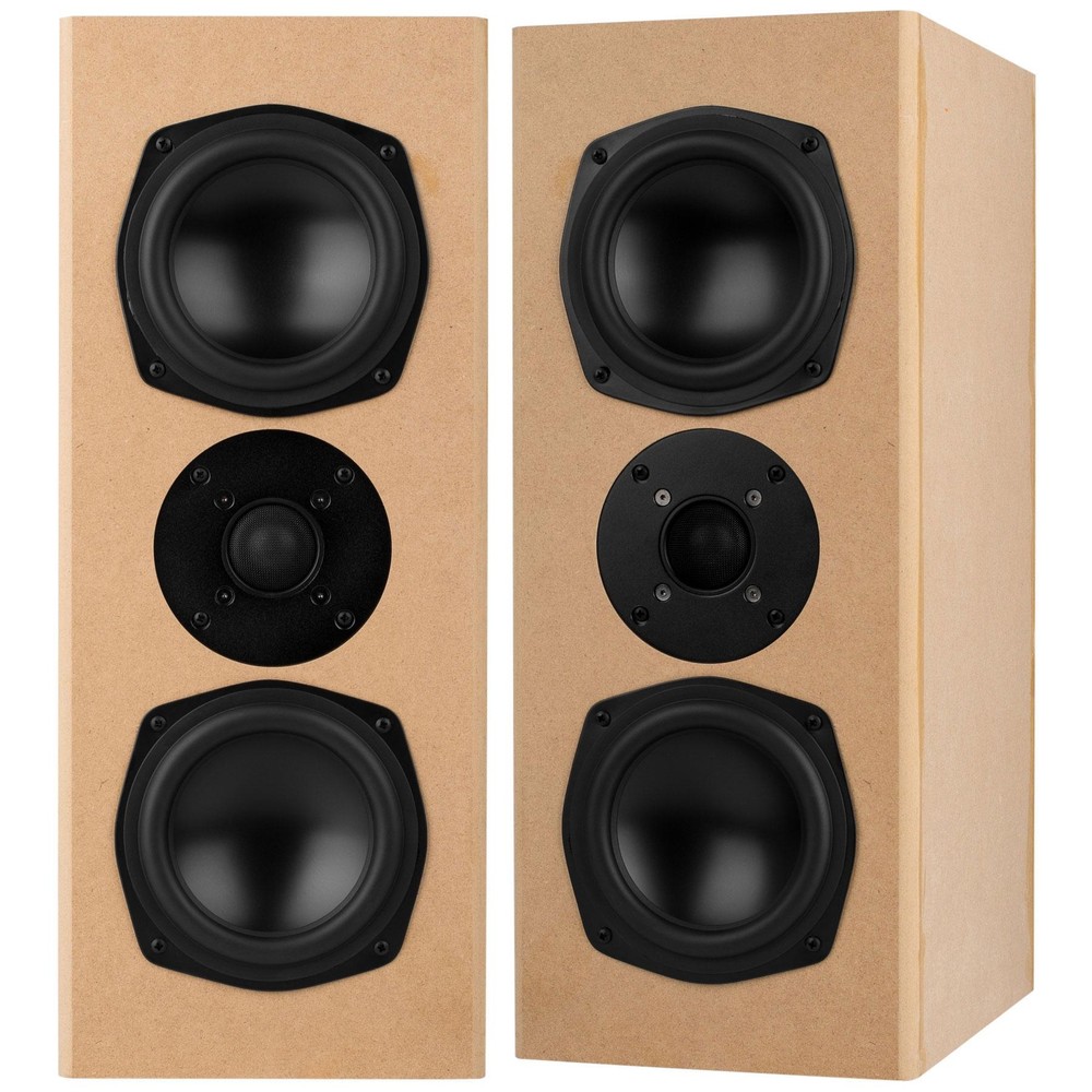 AviaTrix RST Sealed MTM Speaker Kit Pair with Knock-Down Cabinets