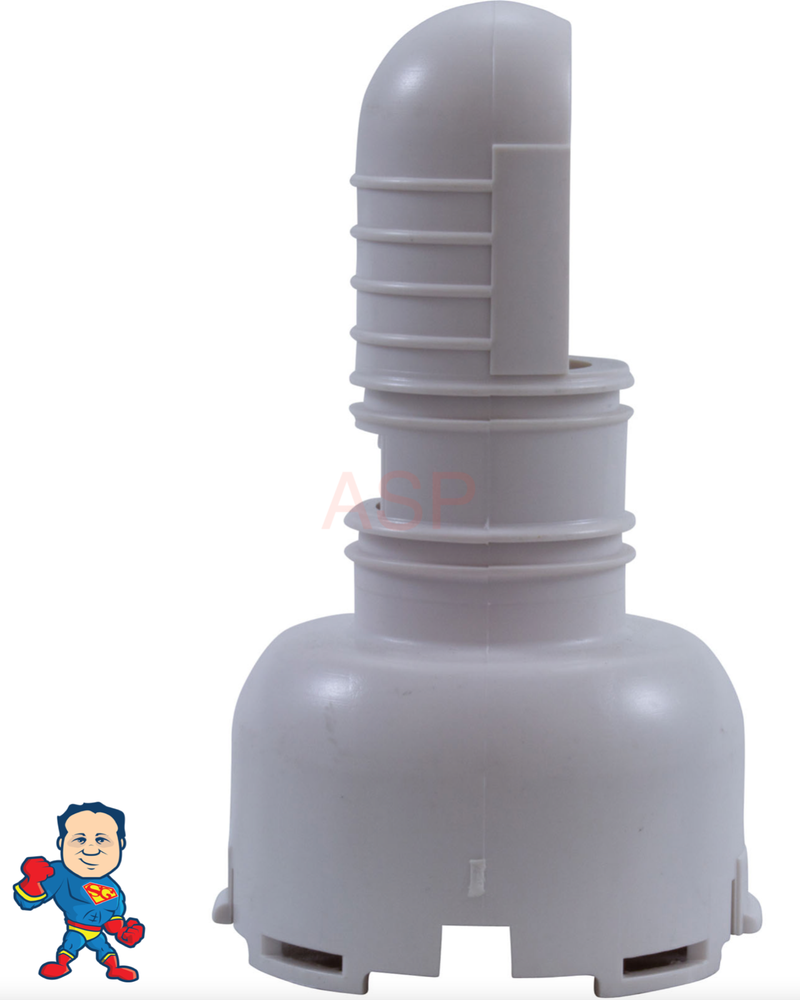 Jet Back, Diffuser , Waterway Whirlpool, 5", Adjustable, Volcano