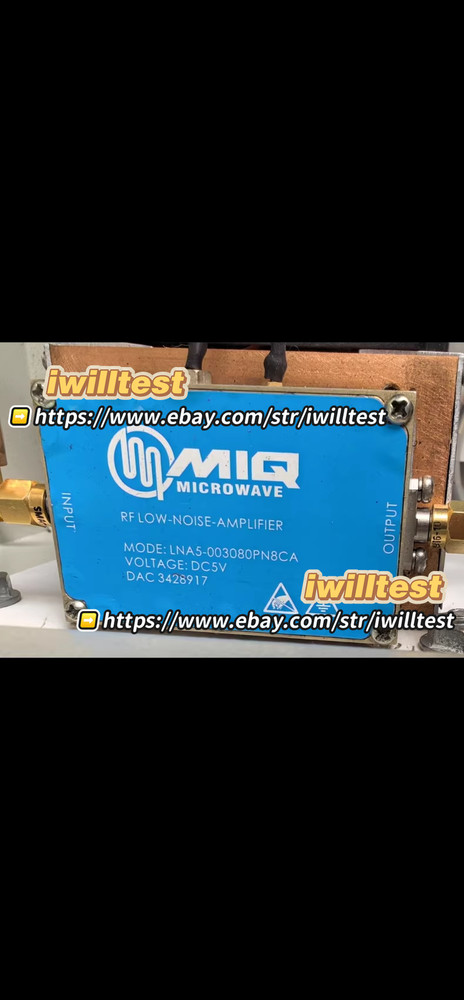 RF LOW - NOISE - AMPLIFIER *IW