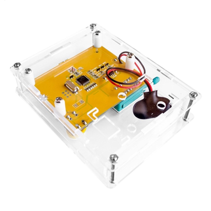 Outer for Shell for Transistor Tester LCR-T4 Shaped Acrylic for Case Silicon