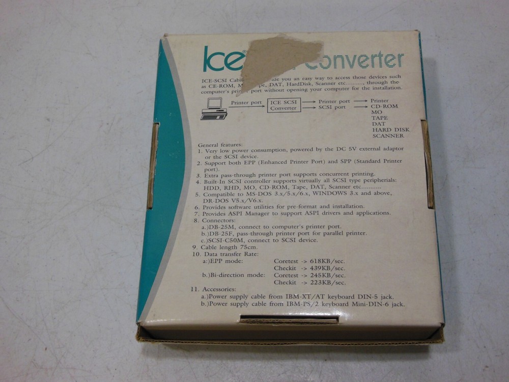 ICE Parallel SCSI Converter