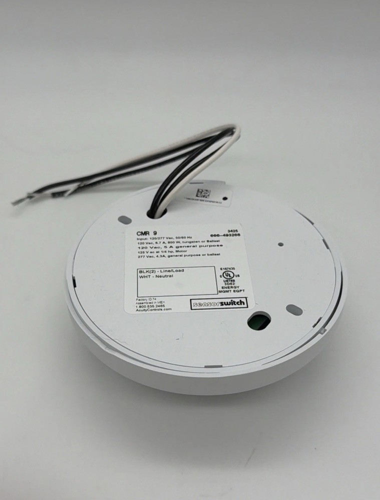 SensorSwitch CMR 9 Ceiling Mount Occupancy Sensor Passive Infrared AC