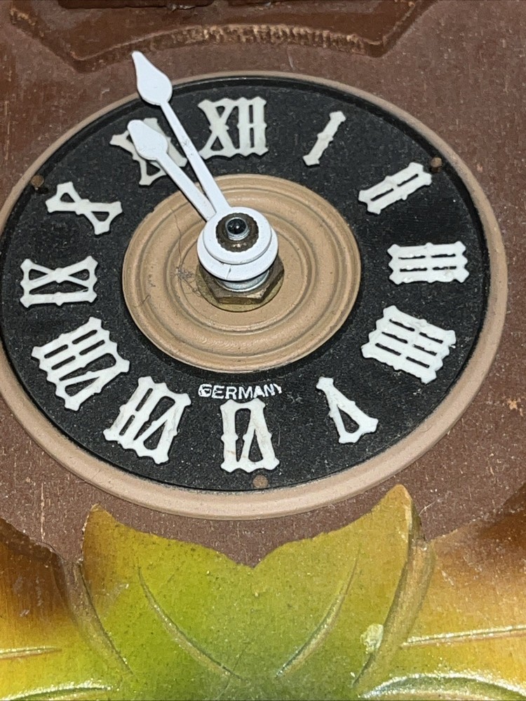 Cuckoo Clock German Black Forest Battery Operated Untested