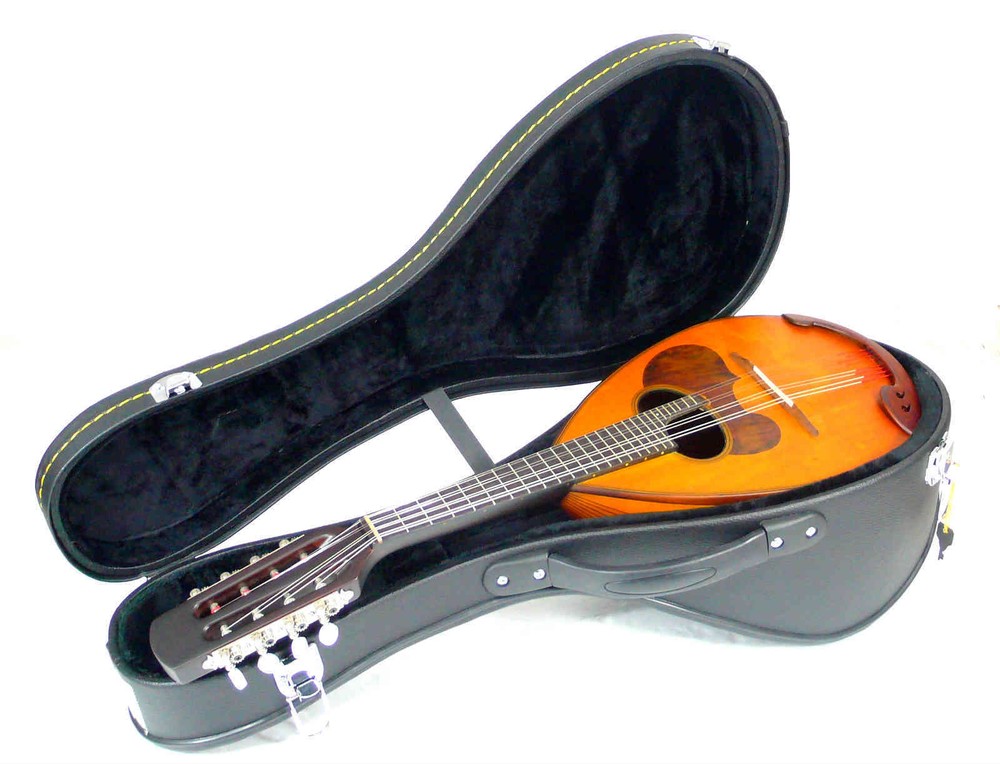 Japan Suzuki M30 Bowlback Solid Spruce Maple Mandolin Case OJMN217