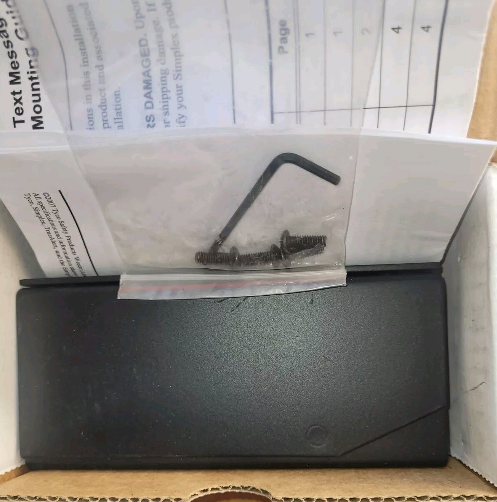 Simplex 4907-9002 Adjustable Brackets